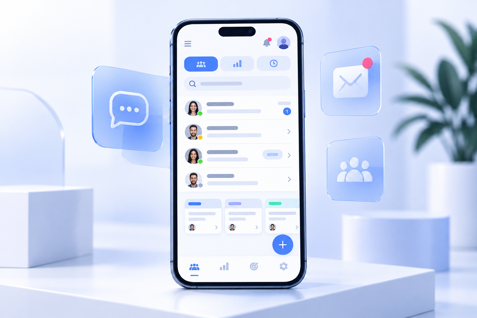 Interfaz de Nizana Connect